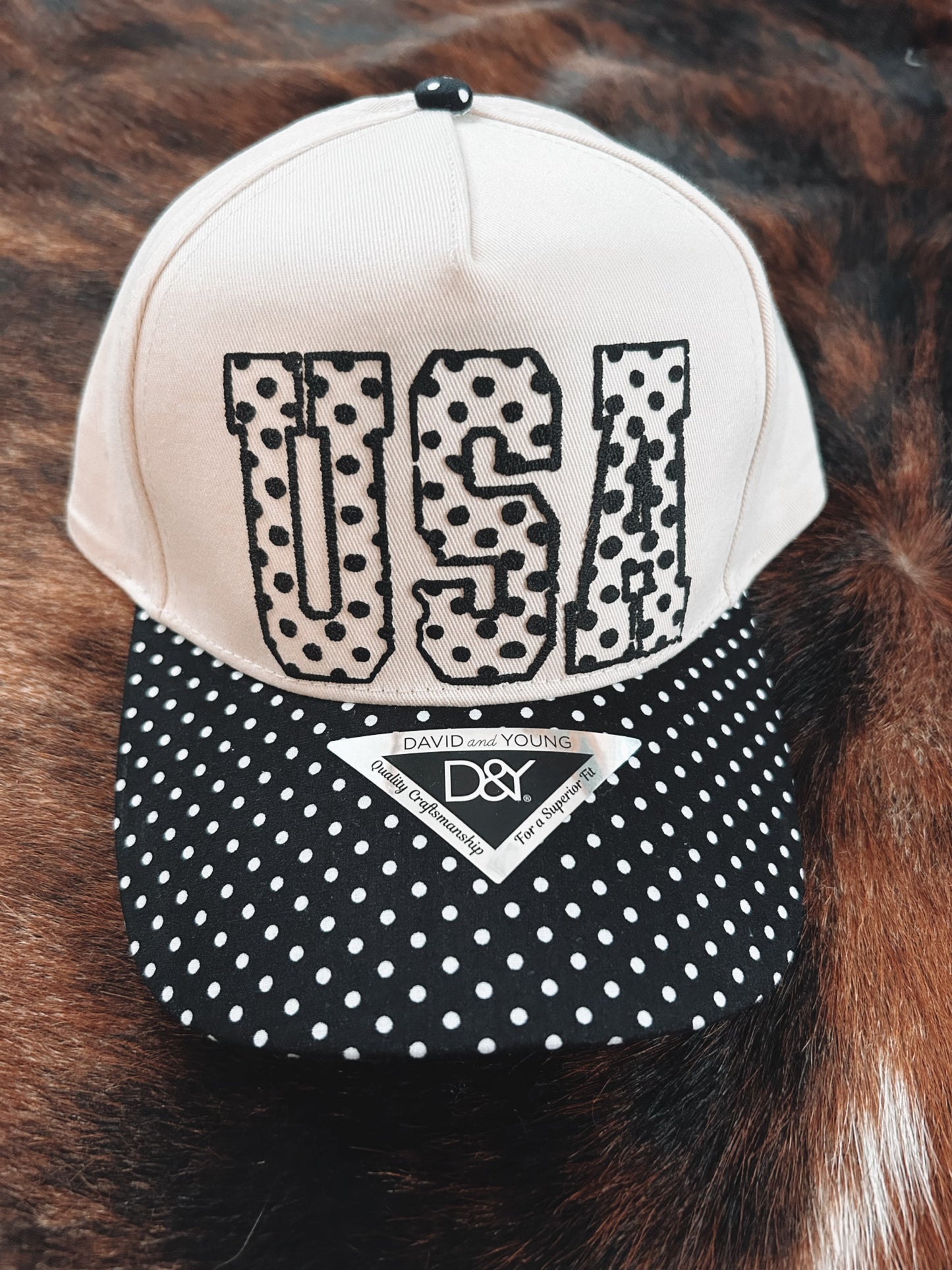 USA Polka Dot Hat