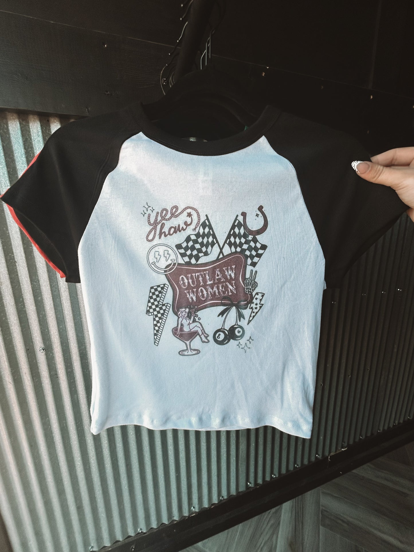 Outlaw Women Baby Tee