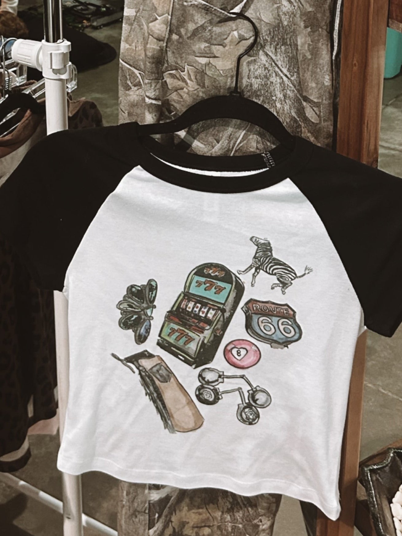 Western Jackpot Baby Tee