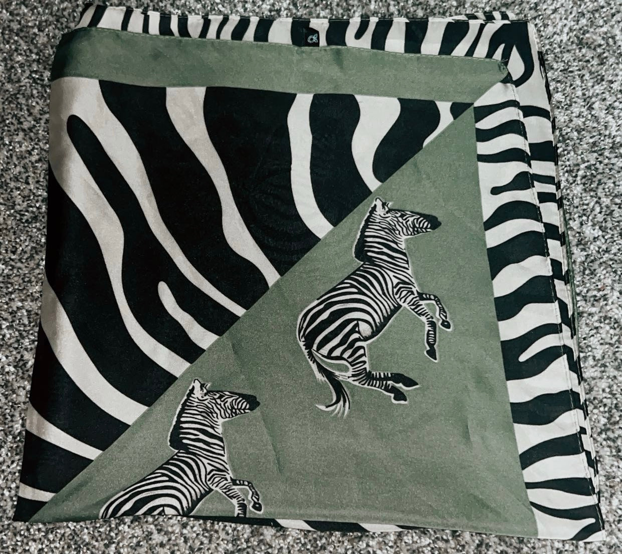 Outlaw Zebra Wild Rag