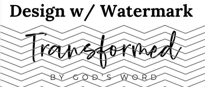 Transformed By God's Word