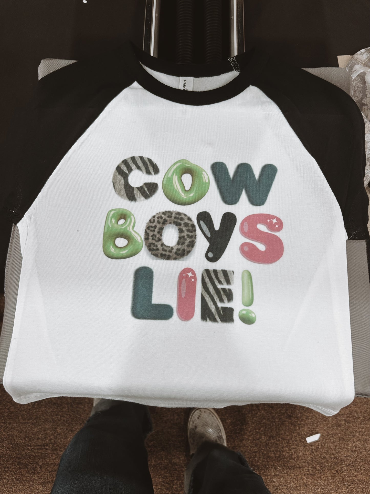 Funky Cowboys Lie Baby Tee