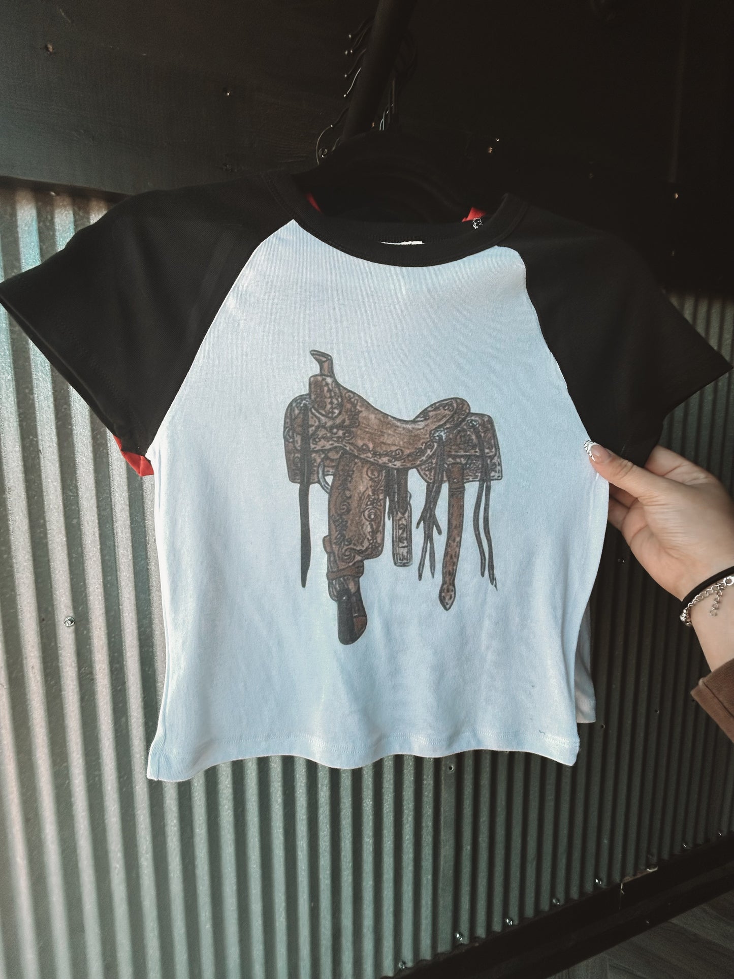Saddle Up Baby Tee