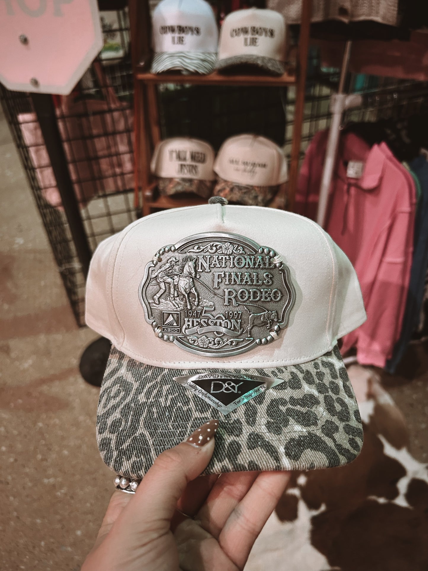 Cheetah Buckle Hat