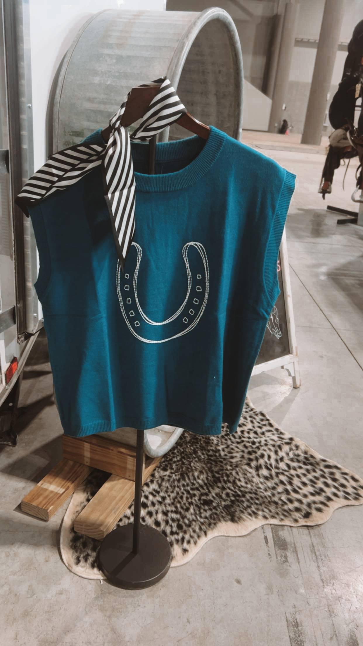 Horse Shoe Sweater