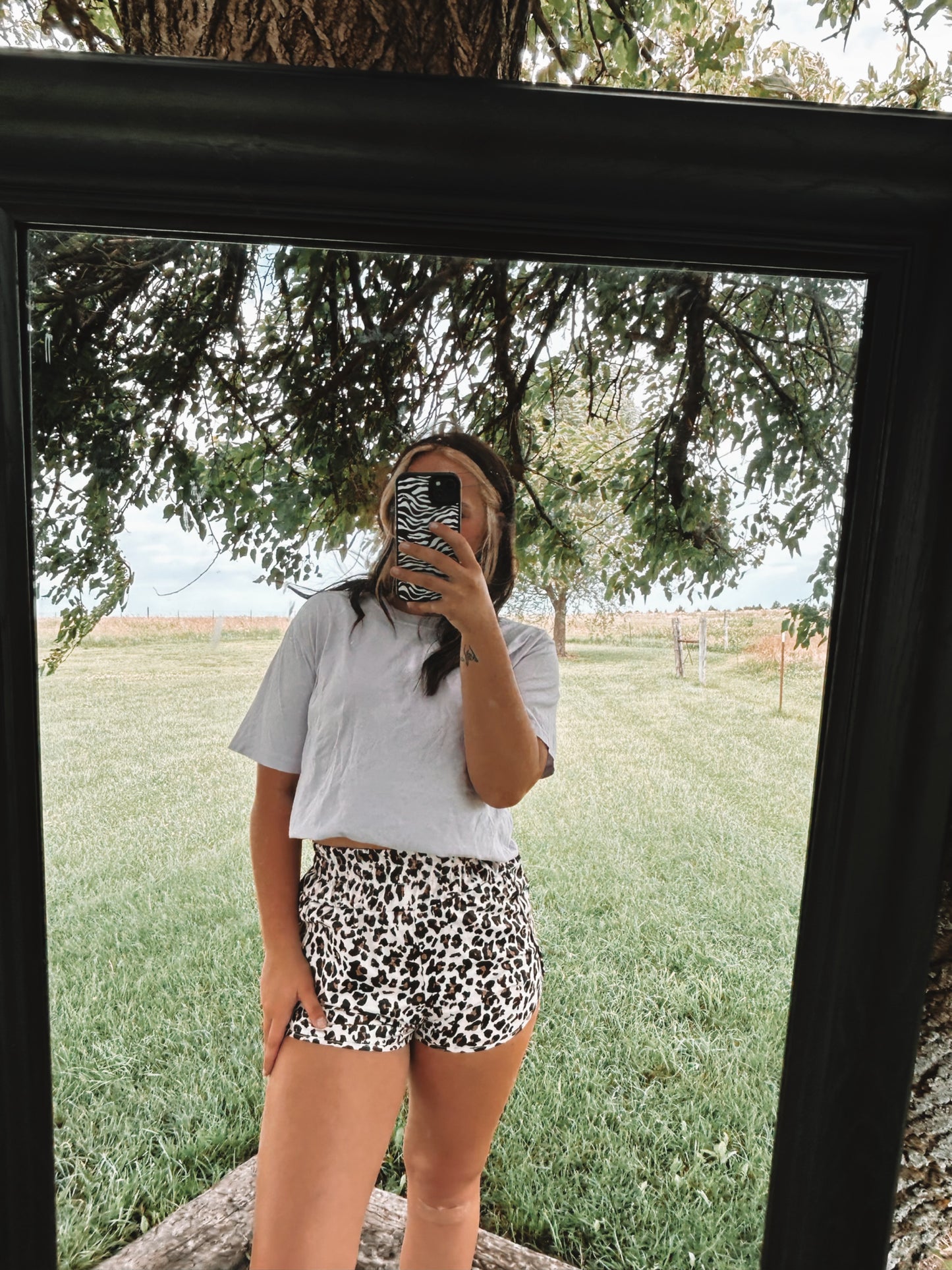 Leapord Print Shorts 🐆