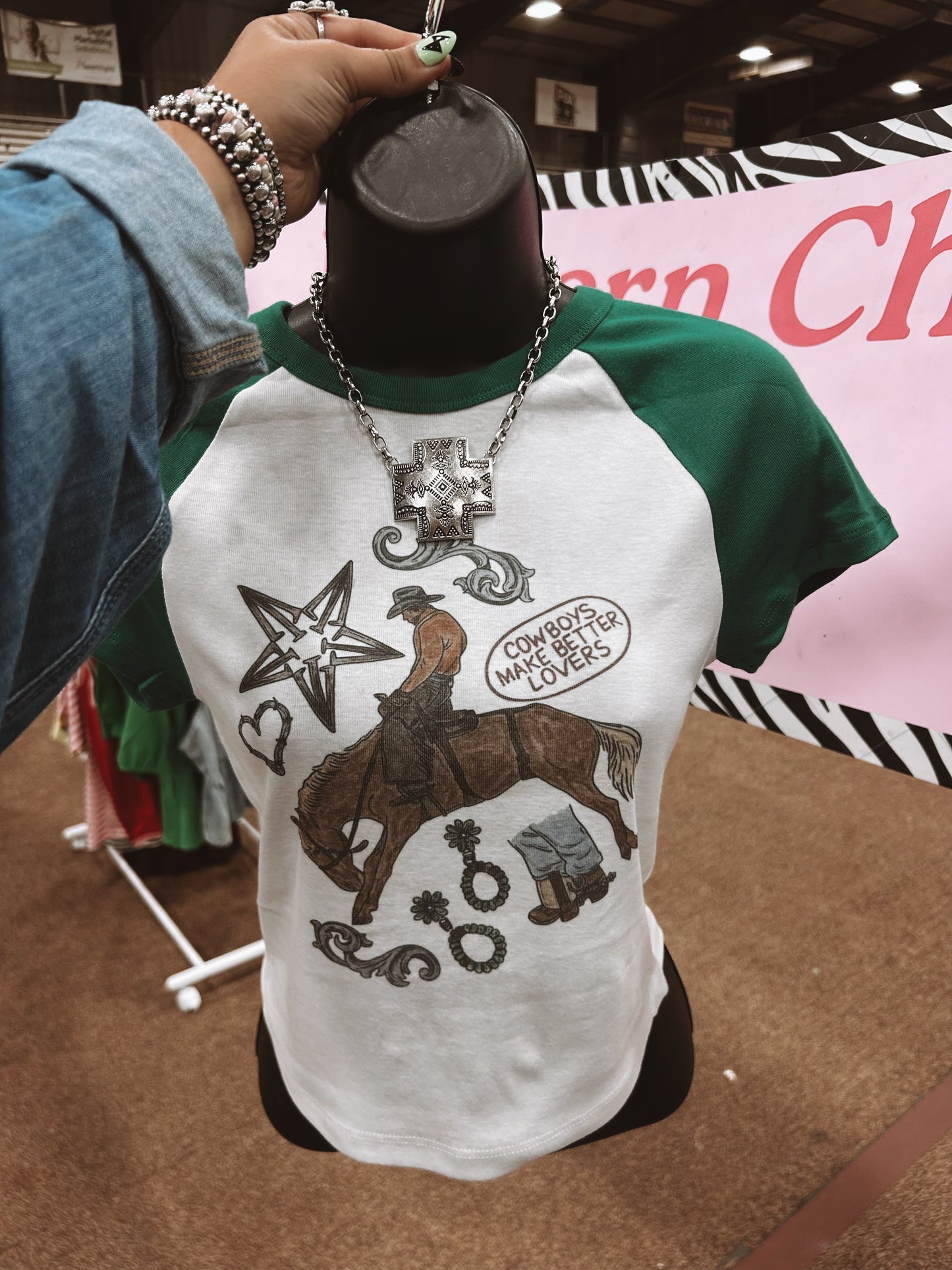 Cowboy Graphic Baby Tee