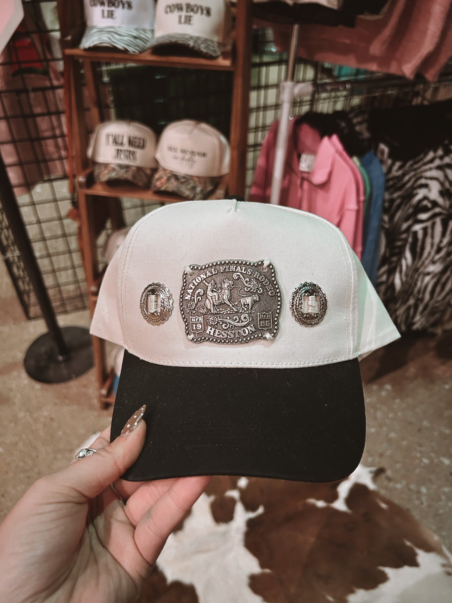 Small Buckle Hat