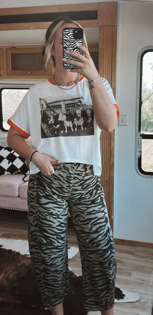 Pop Of Ranch Flow Tee