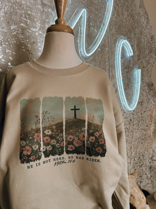 He Is Not Here. He Has Risen