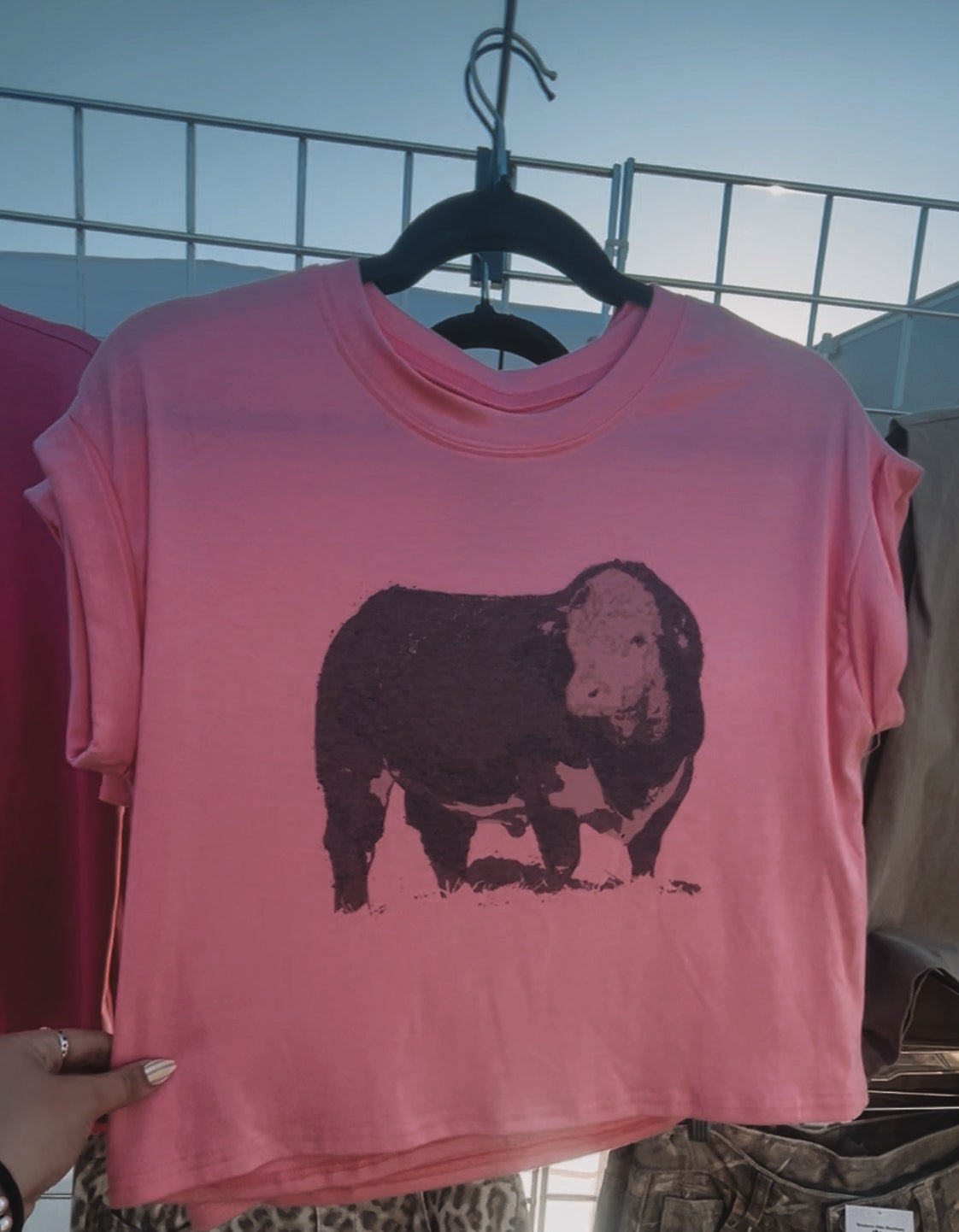 Hereford Pink Top
