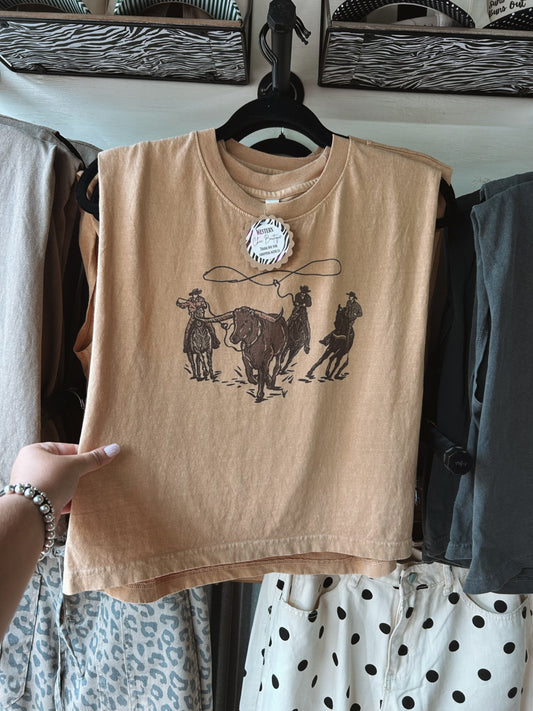 Dust & Spurs Muscle Tee