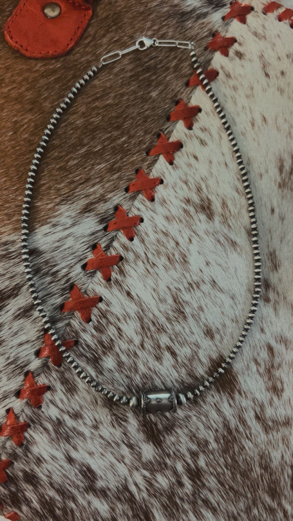 The Claire Navajo Pearl Necklace