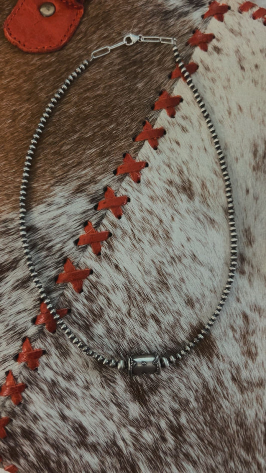 The Claire Navajo Pearl Necklace