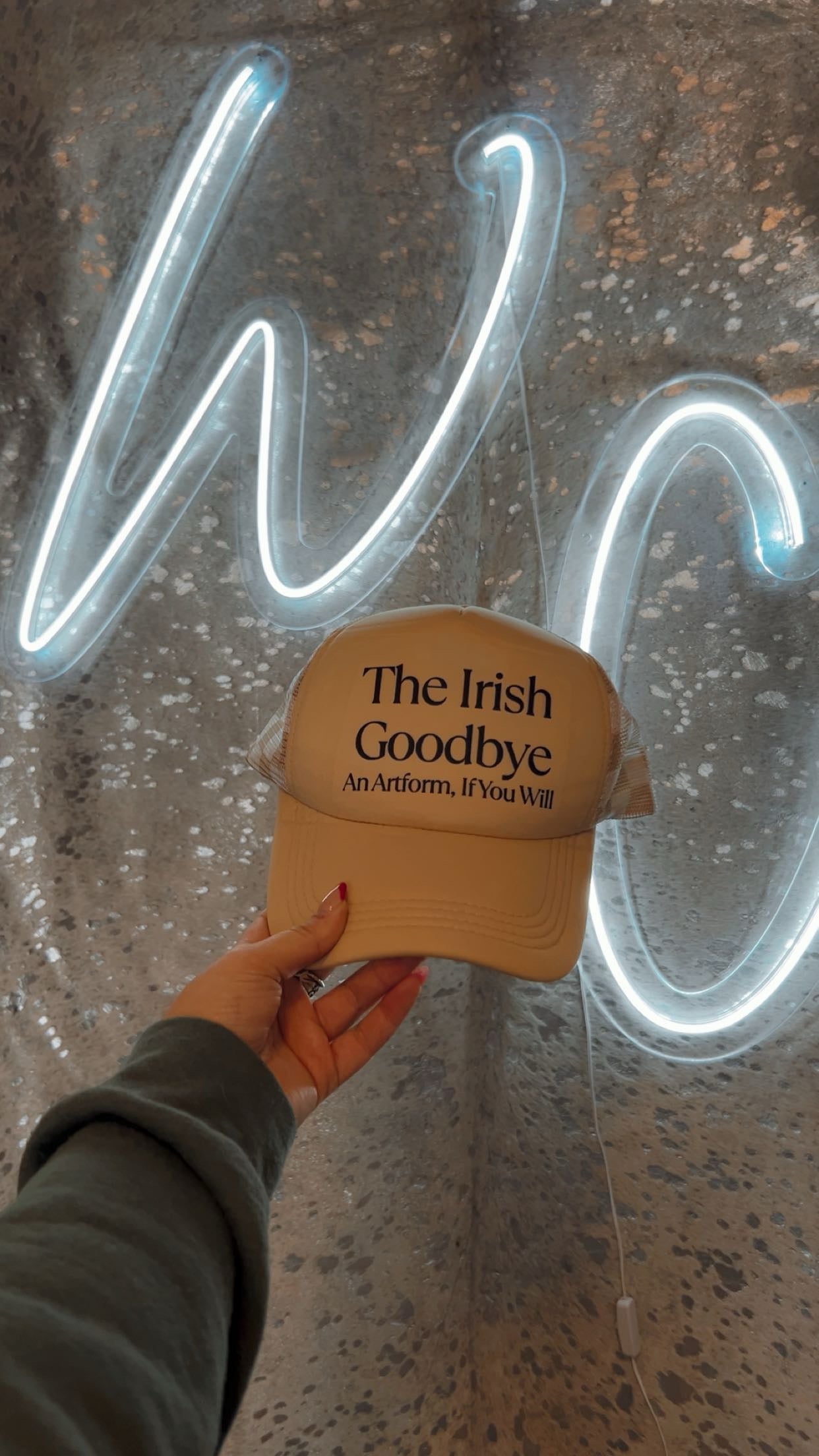 The Good Irish Goodbye Trucker Hat