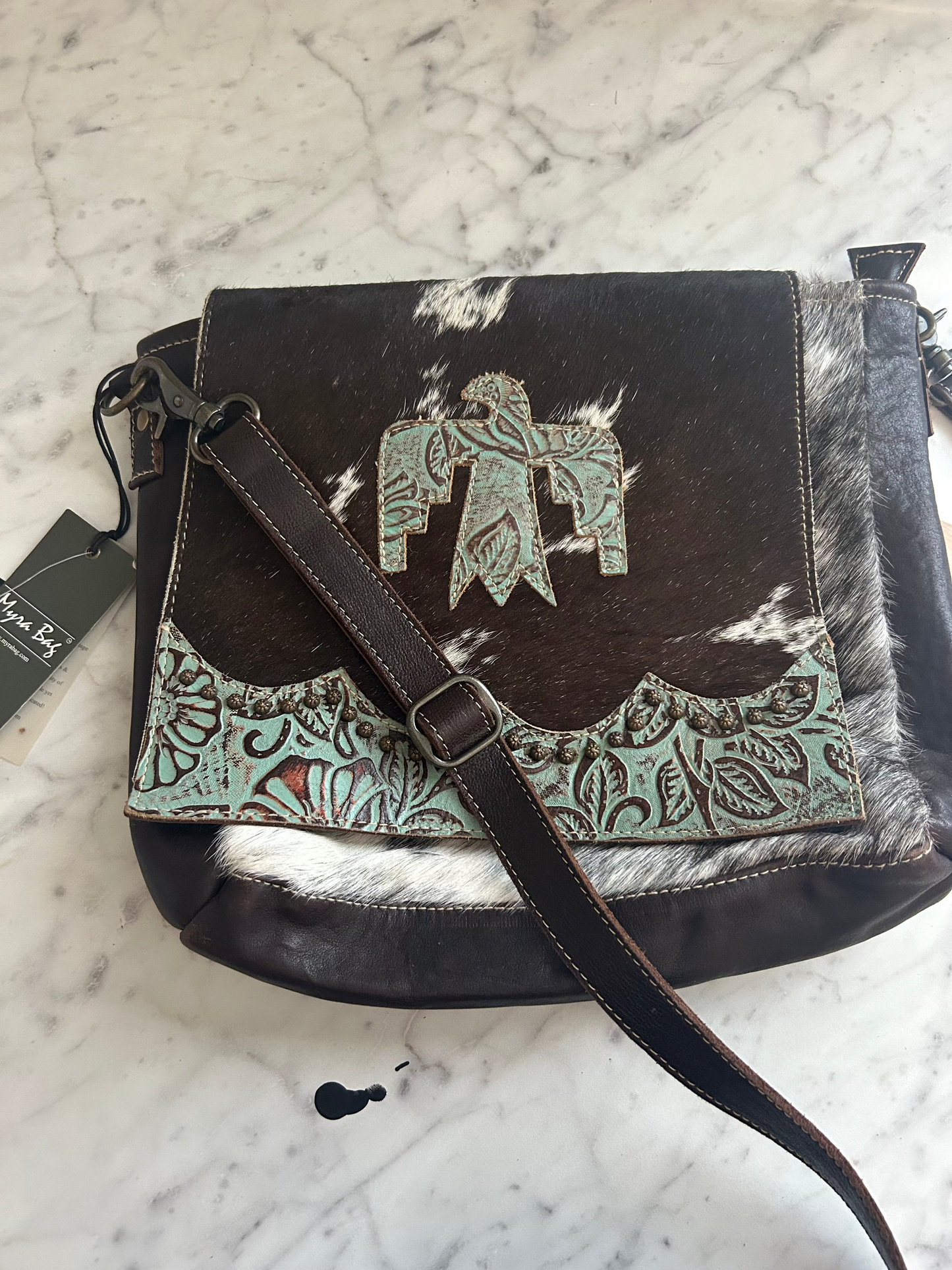 The Turquoise Thunderbird Purse