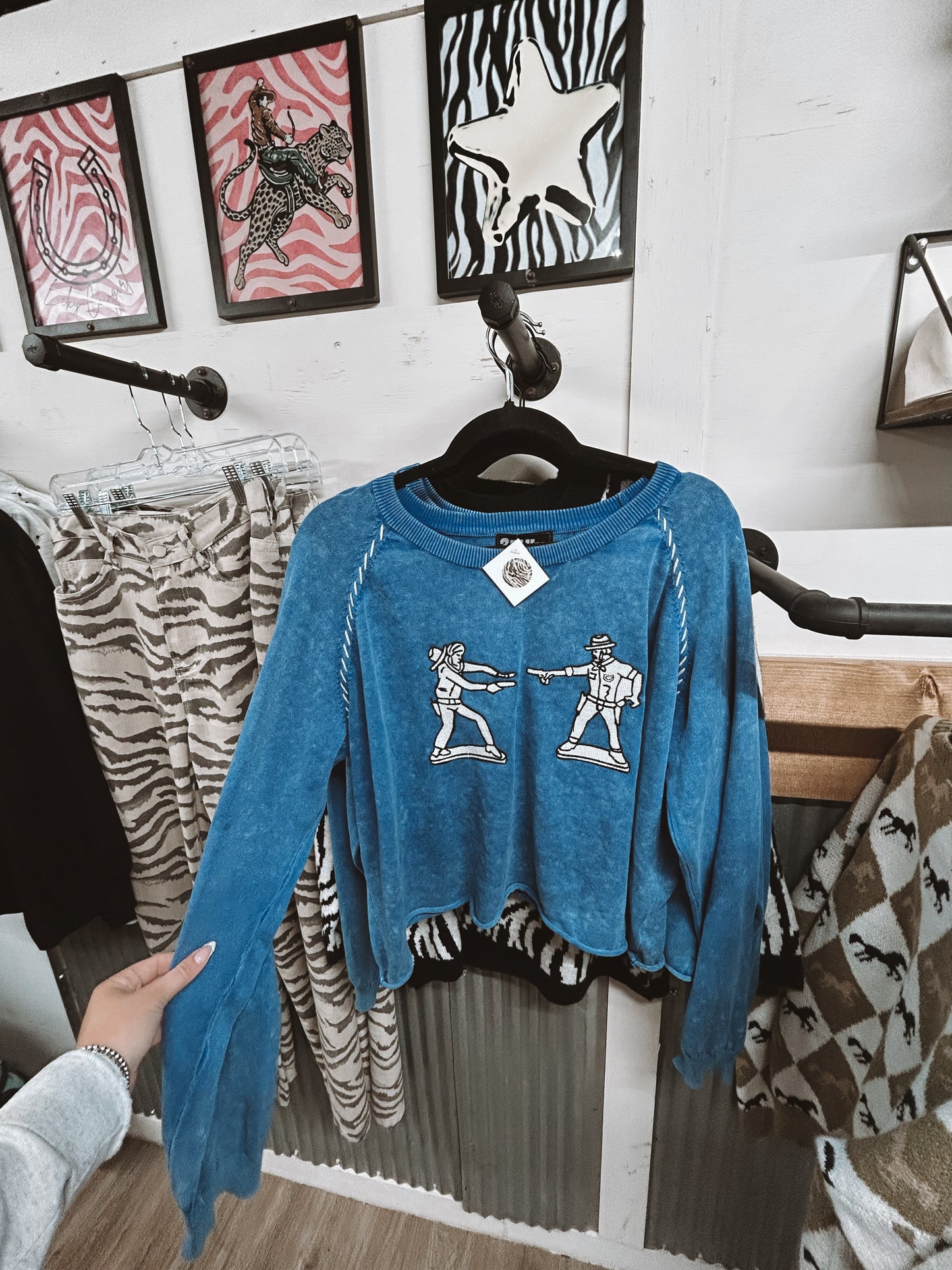 Blue Cobalt Cowboy Crew